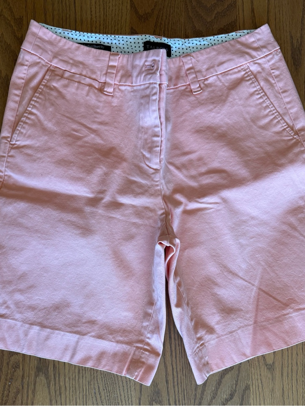 Talbots Peach Cotton Shorts